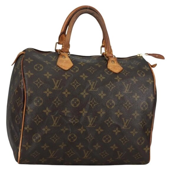 LOUIS VUITTON Monogram Speedy 30 Hand Bag M41526 LV Auth 139953 - Picture 1 of 16